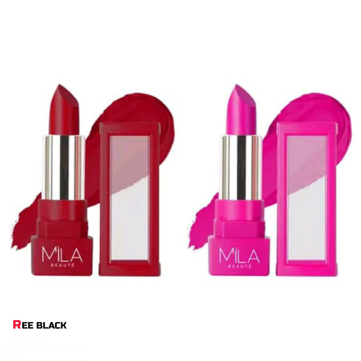 REE BLACK Flawless Matte Lipstick Highly pigmented & Long wear
